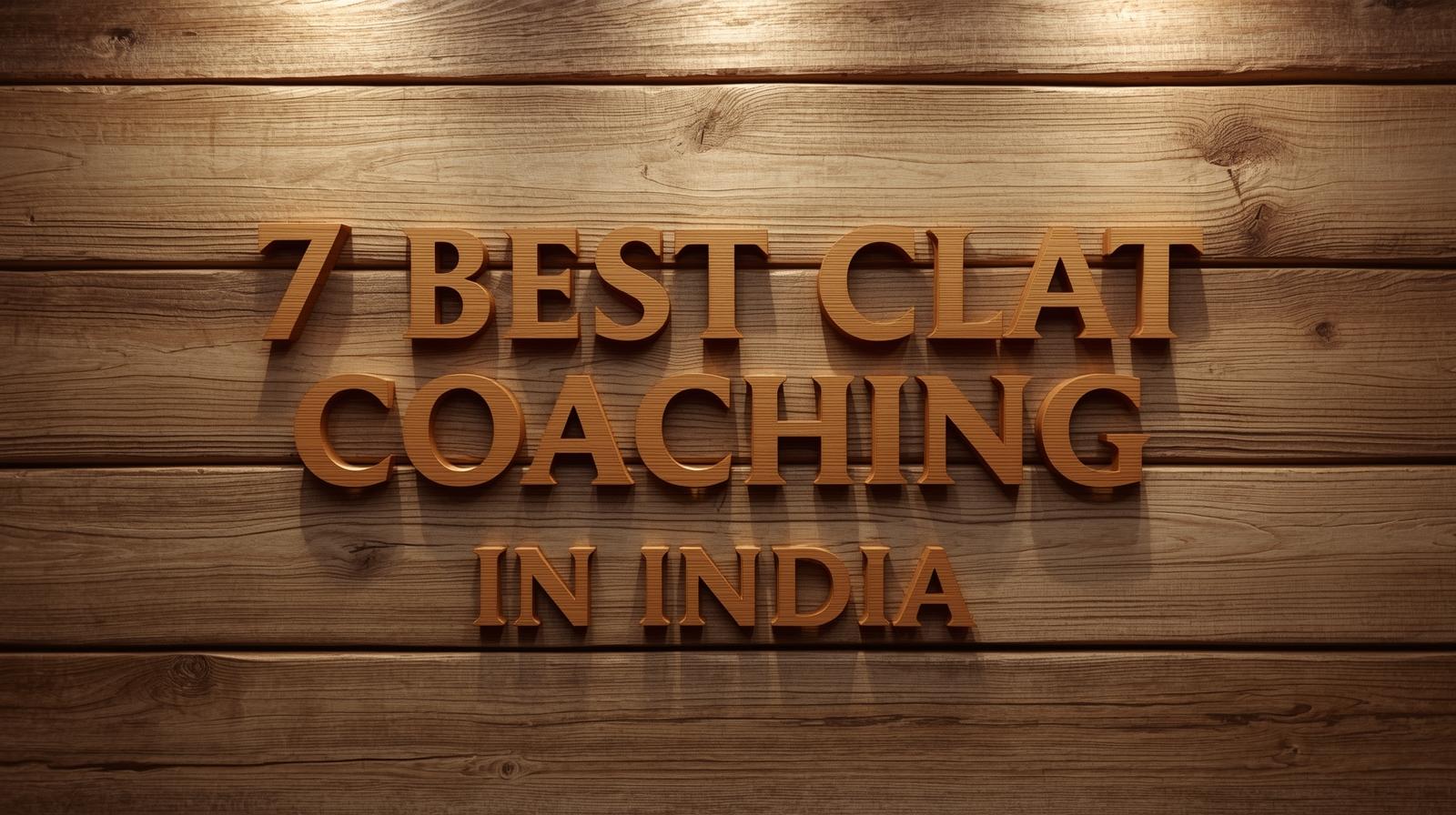 7 Best CLAT Coaching in India