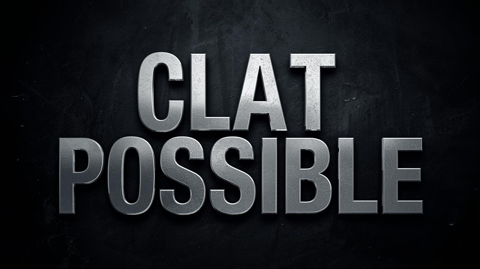 CLAT POSSIBLE
