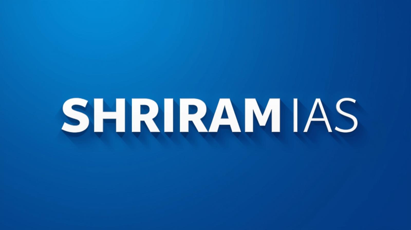 SHRIRAM IAS