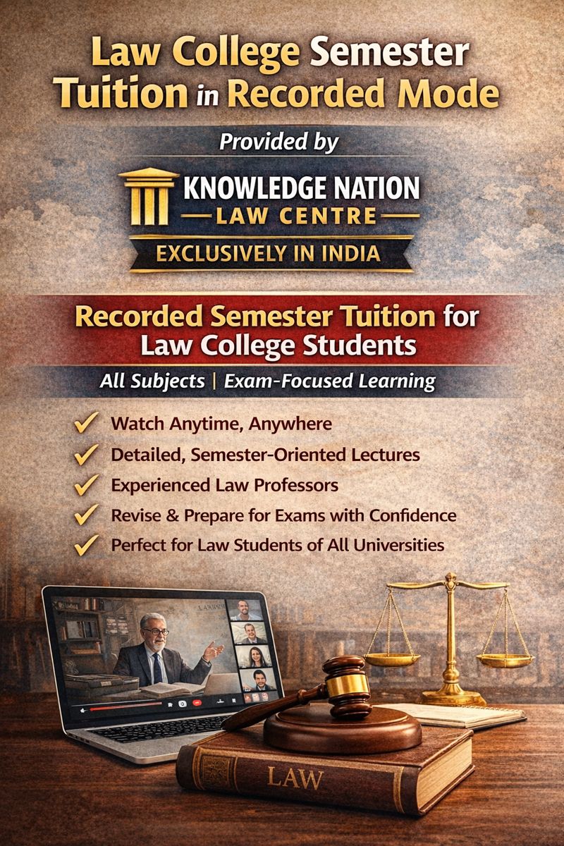Semester Exam Coaching in Recorded Mode