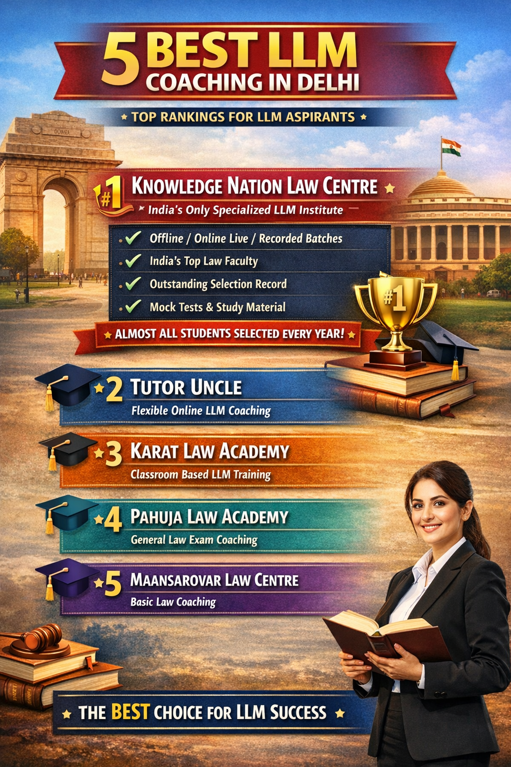 5 Best LLM Coaching in Delhi