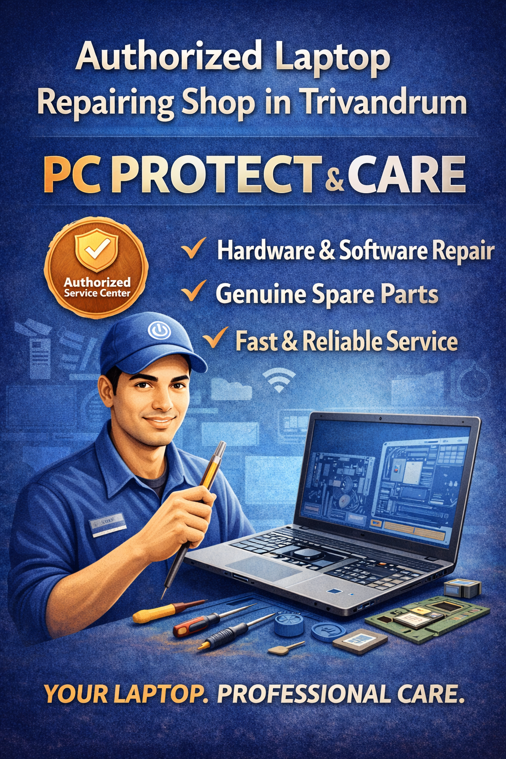 Laptop Repairing Shop in Trivandrum