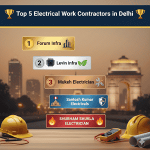 5 Best Electrical Work Contractors in Delhi 5 Best Electrical Work Contractors in Delhi