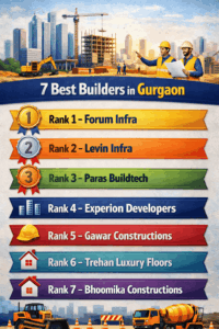 7 Best Builders in Gurgaon