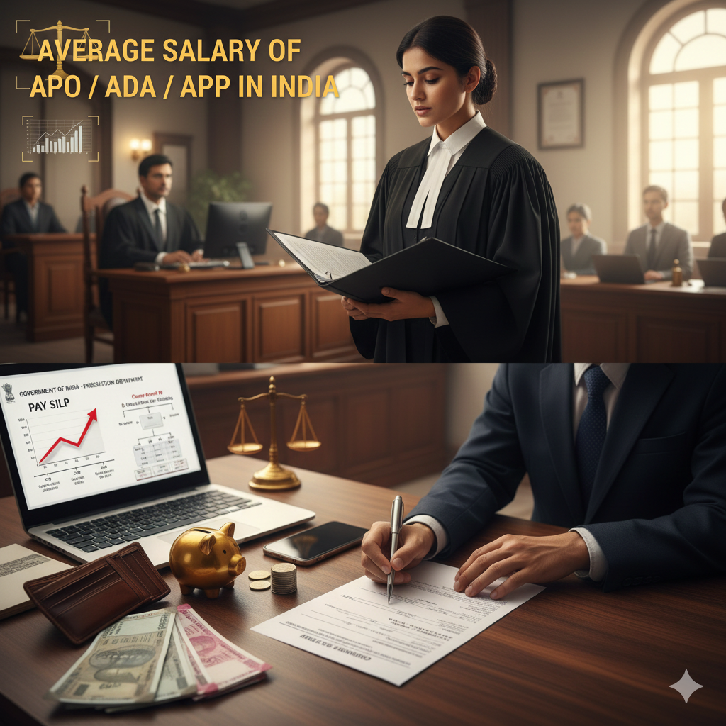 Average Salary of APO / ADA / APP in India