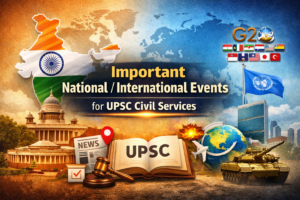 Important National / International Events for UPSC Civil Services