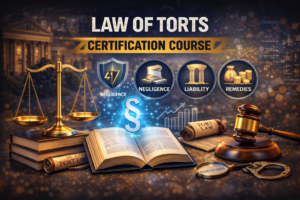 Law of Torts Certification Course: By Knowledge Nation Law Centre