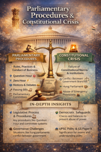 Parliamentary Procedures & Constitutional Crisis