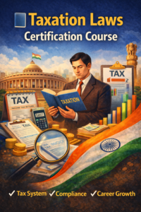 Taxation Laws Certification Course : By Knowledge Nation Law Centre