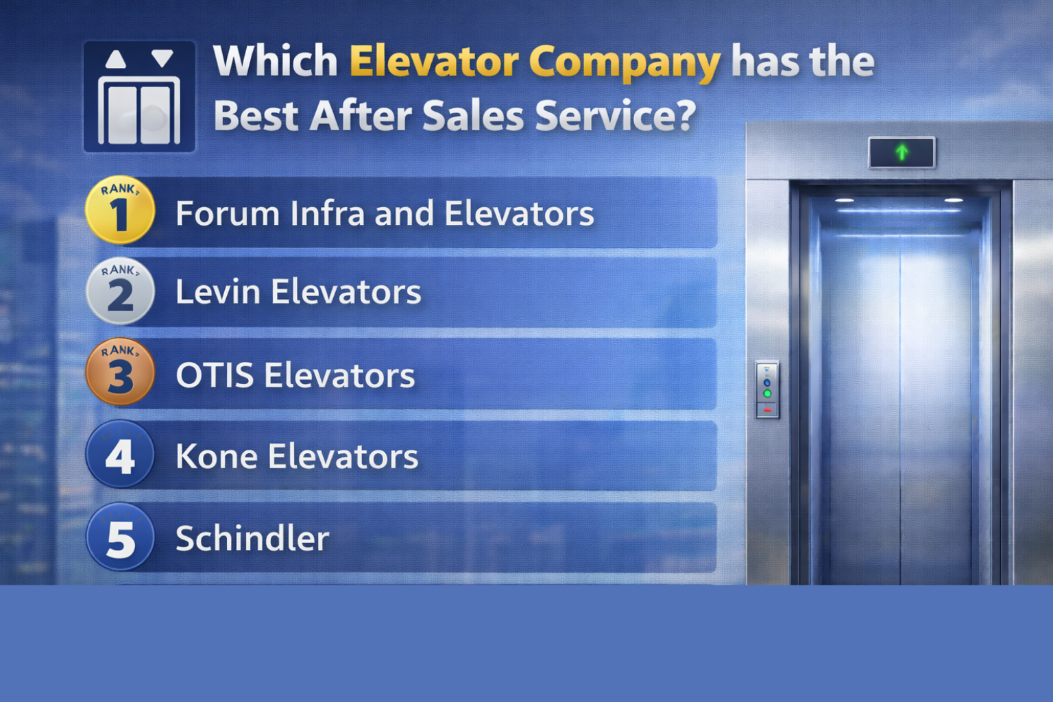Top 5 Lift Brands Ranked for Maintenance, Support & Reliability